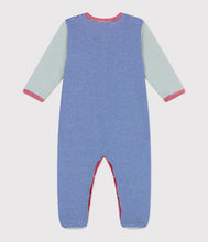 Load image into Gallery viewer, AW24 - A0ASV 05 BLUE MULTI FALL WINTER 2024/25 LONG SLEEVES OVERALLS STRIPES
