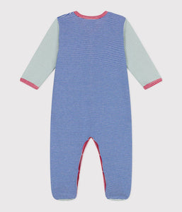 AW24 - A0ASV 05 BLUE MULTI FALL WINTER 2024/25 LONG SLEEVES OVERALLS STRIPES