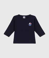 Load image into Gallery viewer, AW24 - A0BPK 01 NAVY FALL WINTER 2024/25 LONG SLEEVES SAILOR TEE
