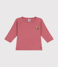 Load image into Gallery viewer, AW24 - A0BPK 03 PINK FALL WINTER 2024/25 FLORAL LONG SLEEVES TEE
