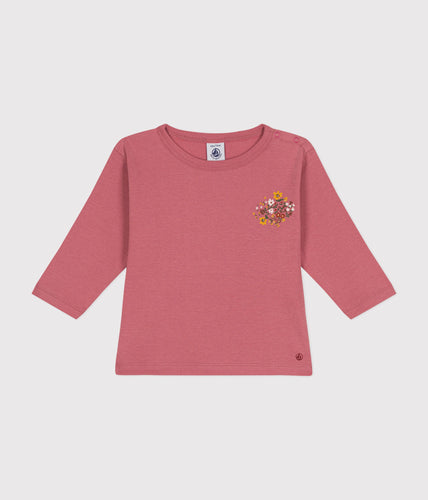 AW24 - A0BPK 03 PINK 25% SALE FALL WINTER 2024/25 FLORAL LONG SLEEVES TEE