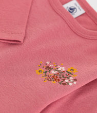 Load image into Gallery viewer, AW24 - A0BPK 03 PINK FALL WINTER 2024/25 FLORAL LONG SLEEVES TEE
