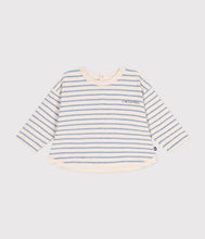 Load image into Gallery viewer, AW24 - A0BPP 01 BLUE CREAM FALL WINTER 2024/25 LONG SLEEVES STRIPES
