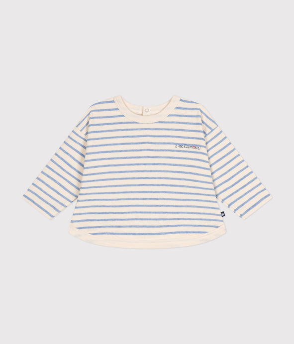 AW24 - A0BPP 01 BLUE CREAM 25% SALE FALL WINTER 2024/25 LONG SLEEVES STRIPES