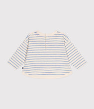 Load image into Gallery viewer, AW24 - A0BPP 01 BLUE CREAM FALL WINTER 2024/25 LONG SLEEVES STRIPES
