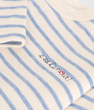 Load image into Gallery viewer, AW24 - A0BPP 01 BLUE CREAM FALL WINTER 2024/25 LONG SLEEVES STRIPES
