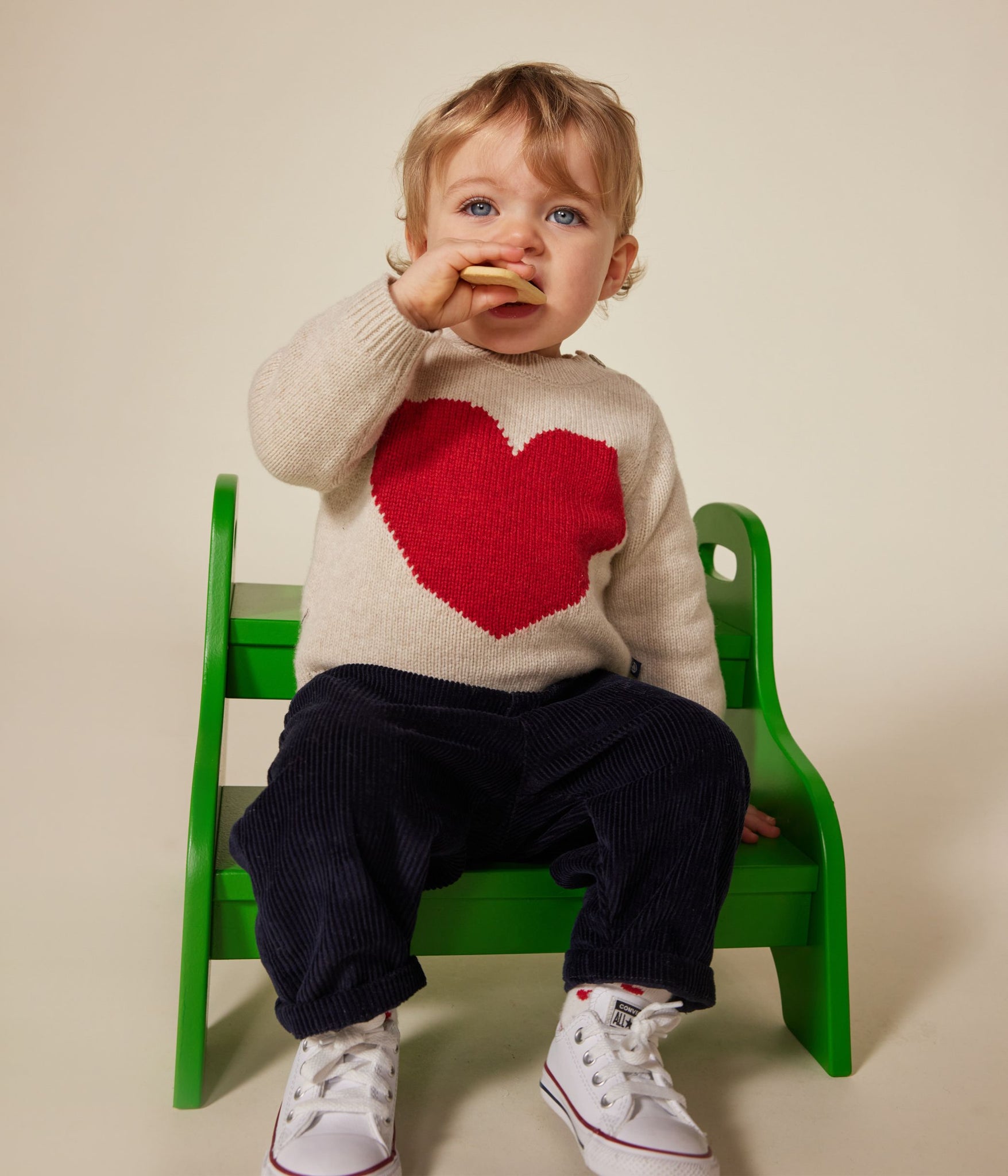 Baby Fall Winter 2024/25 Hearts Tops | Petit Bateau USA