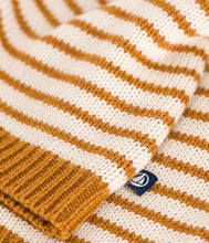 Load image into Gallery viewer, AW24 - A0B3T 07 BROWN CREAM FALL WINTER 2024/25 STRIPES SWEATER
