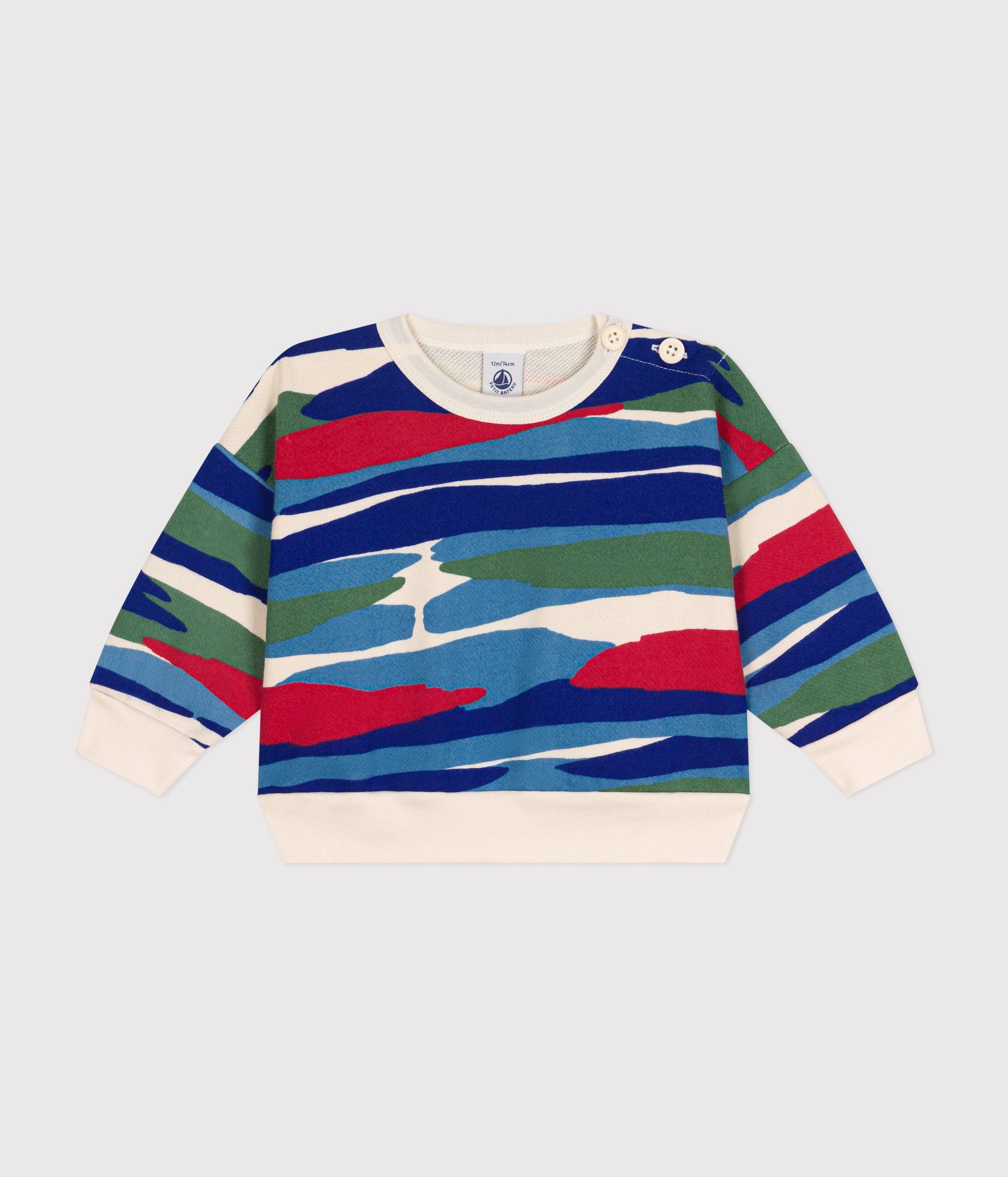 Petit Bateau SET - Pyjama - fleur/donkerroze Petit Bateau SET - Pyjama - fleur/donkerroze
