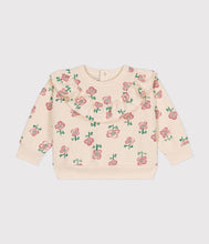 Load image into Gallery viewer, AW24 - A0BDW 01 CREAM MULTI FALL WINTER 2024/25 FLORAL SWEATSHIRTS
