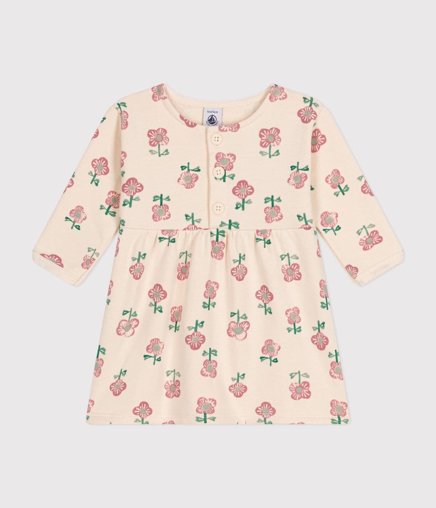 FW26 - A0BKI FL 02 SMALL FLOWER BABY DRESSES FALL WINTER 2026 FLORAL
