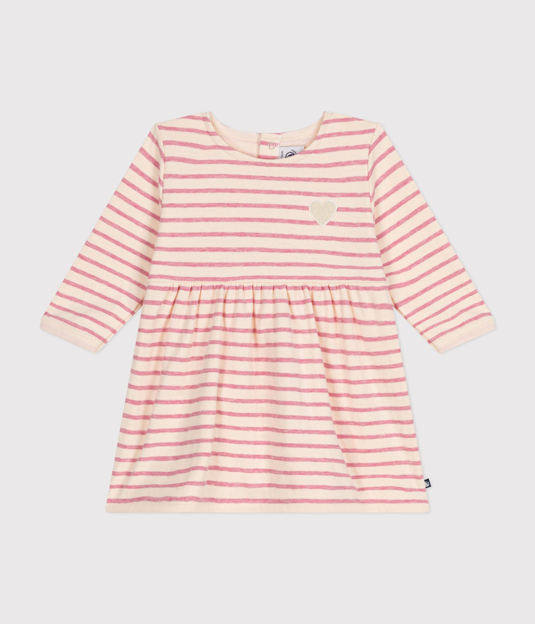 AW24 - A0BKQ 01 PINK CREAM 25% SALE DRESSES FALL WINTER 2024/25 HEARTS STRIPES