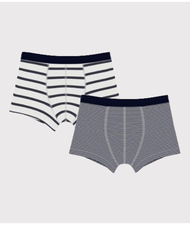 AW24 - A01DF 00 WHITE NAVY 25% SALE BOXERS FALL WINTER 2024/25 STRIPES