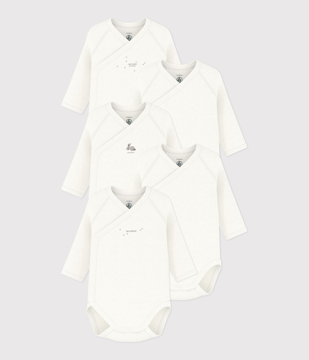 AW24 - A06J7 00 VARIANTE 1 25% SALE BODYSUITS FALL WINTER 2024/25 LONG SLEEVES NEWBORN PERMANENTS