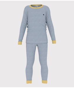 AW24 - A0BIX 01 BLUE WHITE 25% SALE FALL WINTER 2024/25 PYJAMAS STRIPES