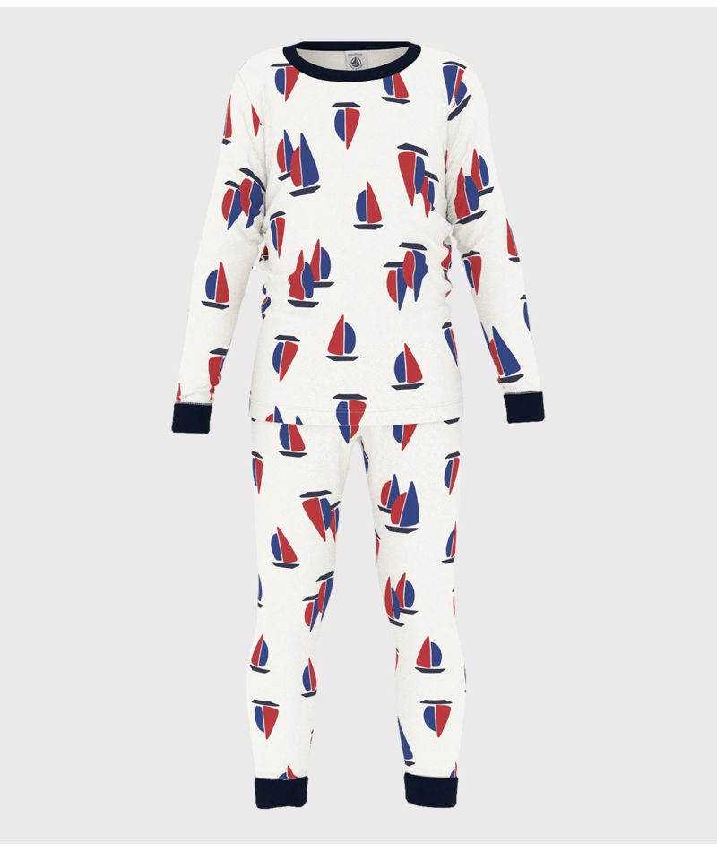 AW24 - A0BIZ 01 WHITE MULTI 25% SALE FALL WINTER 2024/25 LONG SLEEVES PYJAMAS SAILOR