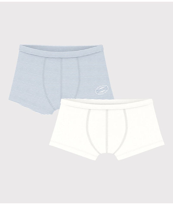 AW24 - A0BMJ 00 WHITE BLUE BOXERS FALL WINTER 2024/25 PERMANENTS STRIPES