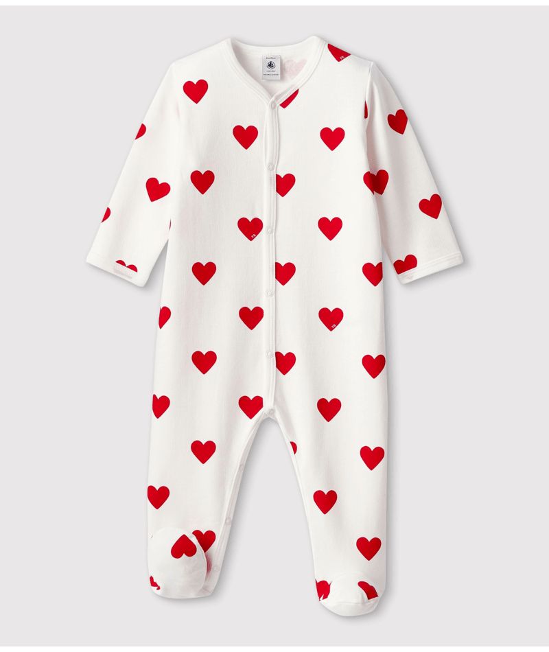 AW25 - A00BT 01 WHITE RED HEARTS PERMANENTS