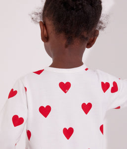 AW25 - A00BT 01 WHITE RED FALL WINTER 2025/26 HEARTS PERMANENTS