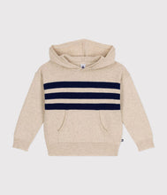 Load image into Gallery viewer, AW24 - A0AWF 01 CREAM NAVY FALL WINTER 2024/25 LONG SLEEVES SAILOR STRIPES SWEATSHIRT
