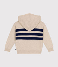 Load image into Gallery viewer, AW24 - A0AWF 01 CREAM NAVY FALL WINTER 2024/25 LONG SLEEVES SAILOR STRIPES SWEATSHIRT
