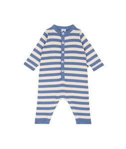 AW24 - A0AY8 01 BLUE WHITE 25% SALE FALL WINTER 2024/25 OVERALLS ROMPERS STRIPES