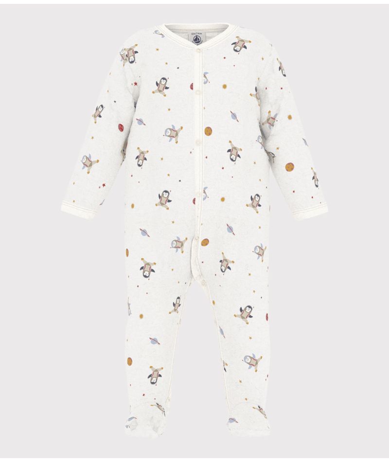 AW24 - A0B1X 01 WHITE MULTI BODYSUITS FALL WINTER 2024/25 LONG SLEEVES NEWBORN