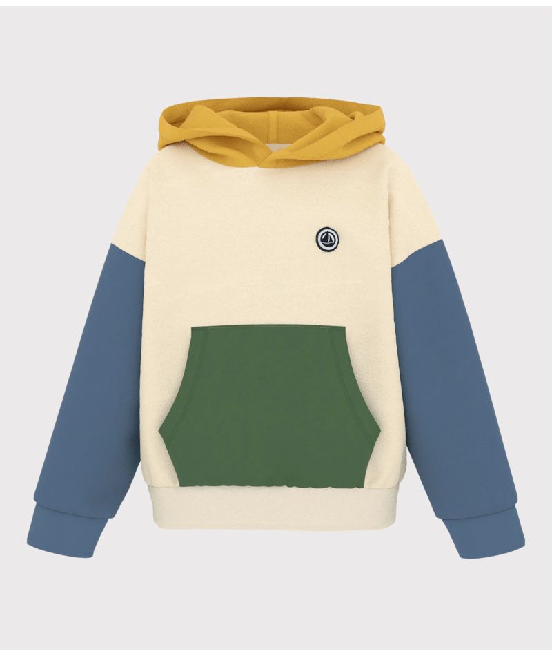 AW24 - A0B73 01 CREAM MULTI 25% SALE FALL WINTER 2024/25 HOODIE LONG SLEEVES SWEATSHIRT