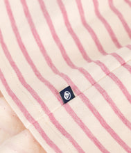 Load image into Gallery viewer, AW24 - A0BET 01 CREAM PINK DRESSES FALL WINTER 2024/25 GIRL STRIPES
