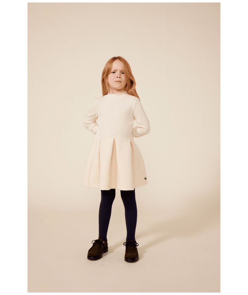 AW24 - A0BFE 02 CREAM 25% SALE DRESSES FALL WINTER 2024/25 HEARTS LONG SLEEVES