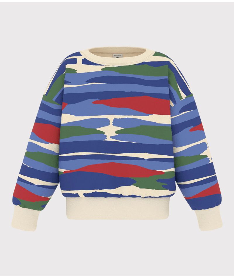AW24 - A0BIG 02 BLUE MULTI 25% SALE FALL WINTER 2024/25 LONG SLEEVES SWEATER