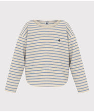 Load image into Gallery viewer, AW24 - A0BJD 02 BLUE CREAM FALL WINTER 2024/25 LONG SLEEVES STRIPES
