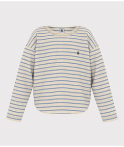 AW24 - A0BJD 02 BLUE CREAM FALL WINTER 2024/25 LONG SLEEVES STRIPES