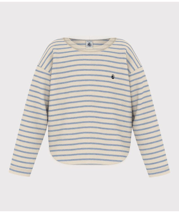 AW24 - A0BJD 02 BLUE CREAM FALL WINTER 2024/25 LONG SLEEVES STRIPES