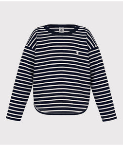AW24 - A0BJD 03 NAVY WHITE 25% SALE FALL WINTER 2024/25 LONG SLEEVES SAILOR STRIPES