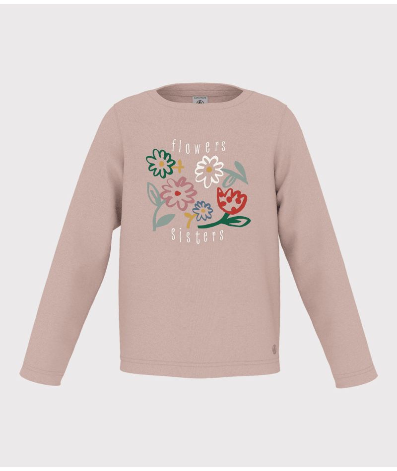 AW24 - A0BM1 01 PINK 25% SALE FALL WINTER 2024/25 FLORAL LONG SLEEVES T-SHIRTS
