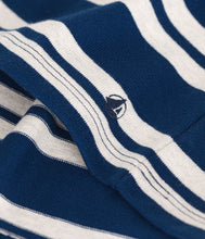 Load image into Gallery viewer, AW24 - A0BOA 01 NAVY OATMEAL DRESSES FALL WINTER 2024/25 GIRL SAILOR STRIPES
