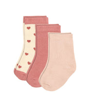 Load image into Gallery viewer, AW24 - A0B7H 02 PINK CREAM 25% SALE ACCESSORIES HEARTS SOCKS SPRING SUMMER 2025

