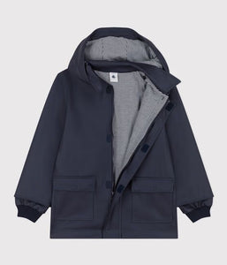 SS25 - A070X 02 NAVY JACKET PARISIAN PERMANENTS RAINCOATS SPRING SUMMER 2025