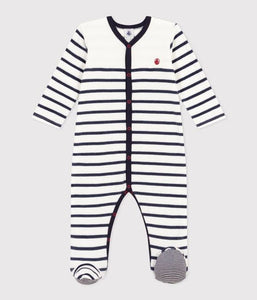 SS25 - A08B6 01 WHITE NAVY NEWBORN SPRING SUMMER 2025 STRIPES