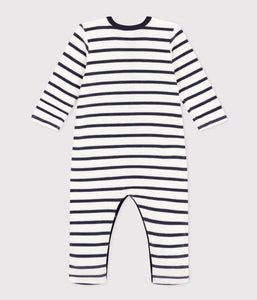 SS25 - A08B6 01 WHITE NAVY NEWBORN SPRING SUMMER 2025 STRIPES