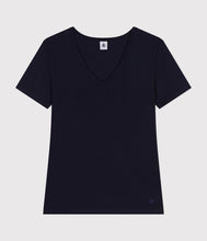 Load image into Gallery viewer, SS25 - A0AKF 03 NAVY SHORT SLEEVES CREWNECK TEE ICONIC SPRING SUMMER 2025 T-SHIRTS
