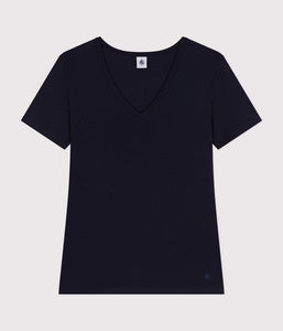 SS25 - A0AKF 03 NAVY SHORT SLEEVES CREWNECK TEE ICONIC SPRING SUMMER 2025 T-SHIRTS