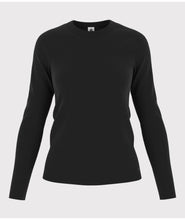 Load image into Gallery viewer, SS25 - A0AKG 17 BLACK LONG SLEEVES CREWNECK TEE PERMANENTS SPRING SUMMER 2025 T-SHIRTS
