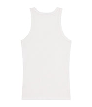 Load image into Gallery viewer, SS25 - A0AKH 01 WHITE CAMISOLE ICONIC PERMANENTS SPRING SUMMER 2025 TANK TOP
