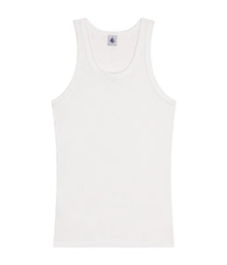 SS25 - A0AKH 01 WHITE CAMISOLE ICONIC PERMANENTS SPRING SUMMER 2025 TANK TOP