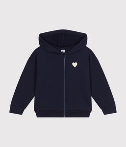 SS25 - A0B64 01 NAVY 25% SALE CARDIGAN HEARTS LONG SLEEVES SPRING SUMMER 2025 SWEATSHIRTS