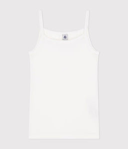 SS25 - A0BD5 09 WHITE CAMISOLE PERMANENTS SPRING SUMMER 2025 UNDERWEARS