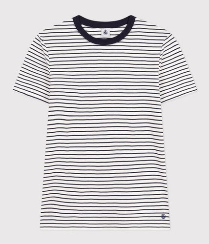 AW25 - A0BOL 04 WHITE NAVY SHORT SLEEVES ICONIC PERMANENTS SPRING SUMMER 2025 STRIPES T-SHIRTS
