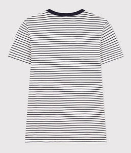 SS25 - A0BOL 04 WHITE NAVY SHORT SLEEVES ICONIC PERMANENTS SPRING SUMMER 2025 STRIPES T-SHIRTS